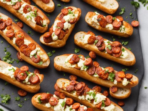 Chorizo & Halloumi Breakfast Baguette