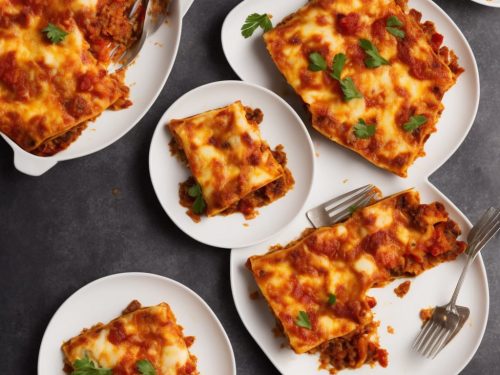 Chorizo & Pepper Lasagne