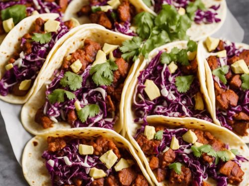 Chorizo & Red Cabbage Tacos