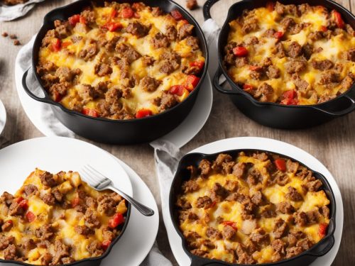 Christmas Breakfast Sausage Casserole