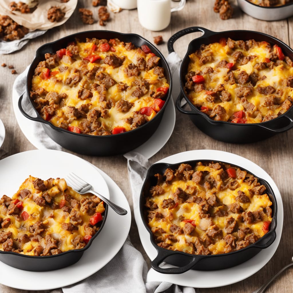 Christmas Breakfast Sausage Casserole