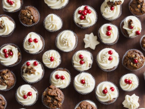 Christmas Cake Cupcakes