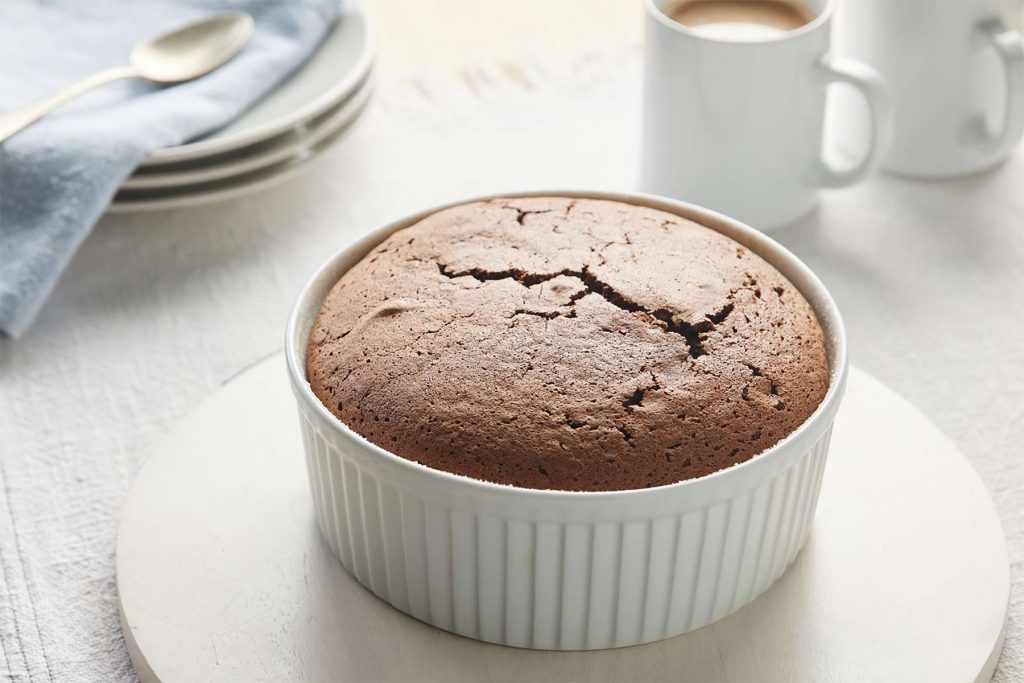 Christmas Cake Soufflés