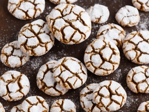 Christmas Crinkle Cookies