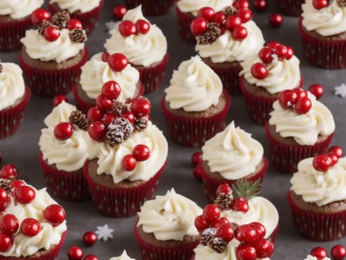 Christmas Pud Cupcakes