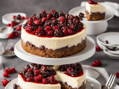 Christmas Pudding Cheesecake