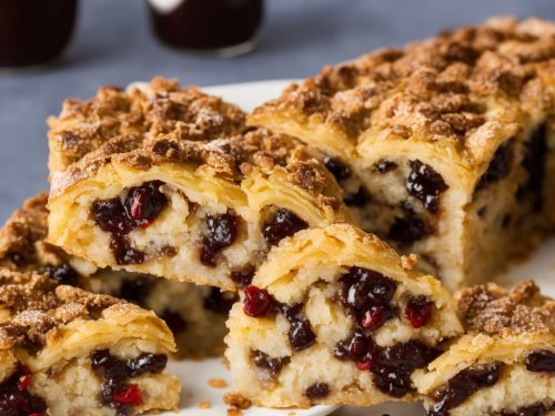 Christmas Pudding Strudel