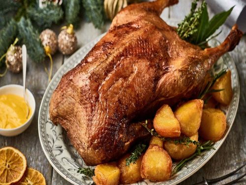 Christmas Roast Goose