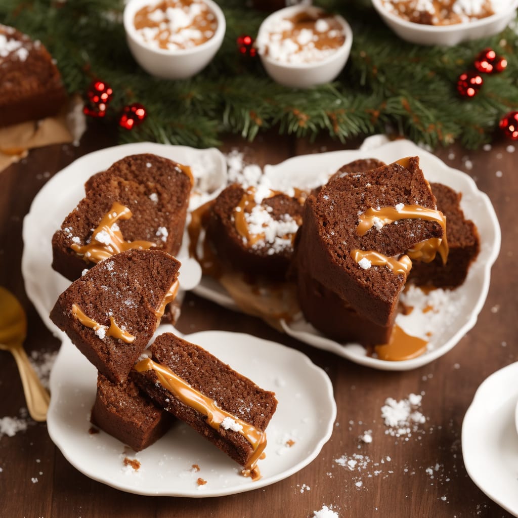 Christmas Salted Caramel Yule Log