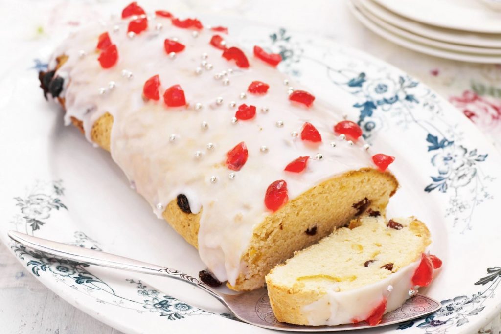 Christmas Stollen Pudding