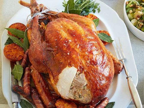 Christmas Turkey with Clementine & Bay Butter