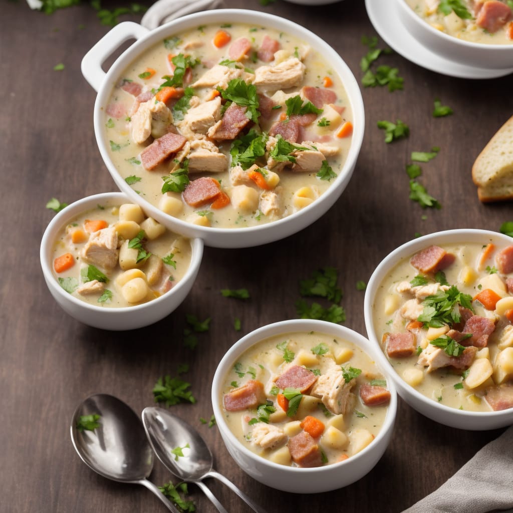 Chunky Chicken & Ham Chowder