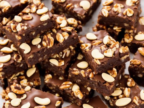 Chunky Chocolate Nut Bars