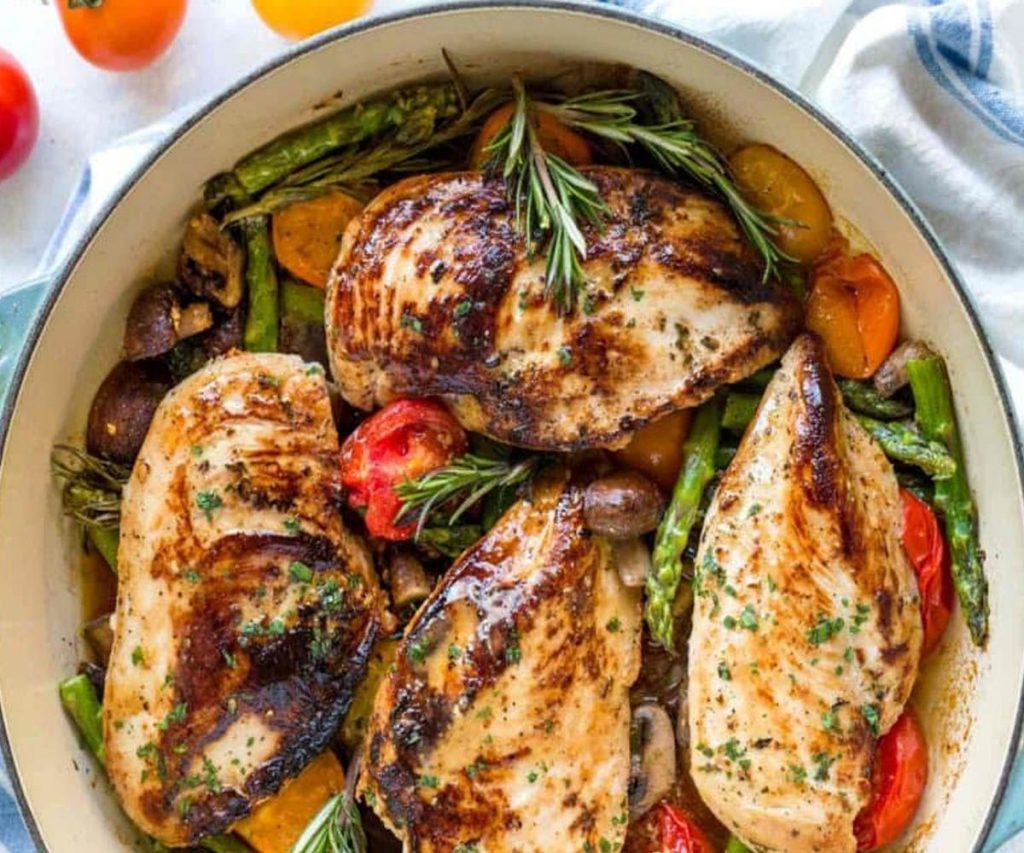 Cider, Mustard & Herb Chicken