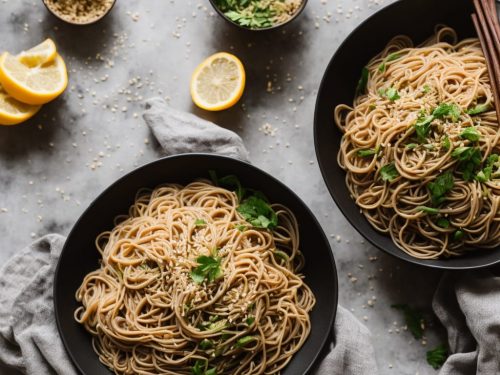 Citrus Soba Noodles