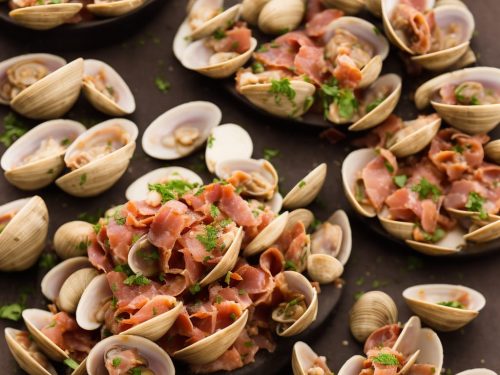 Clams with Sherry & Serrano Ham