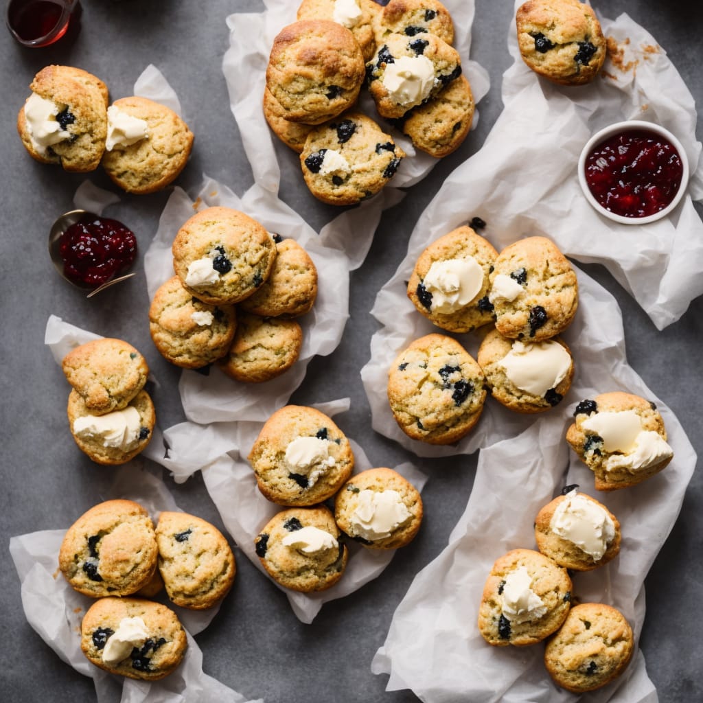 Classic Scones with Jam & Clotted Cream