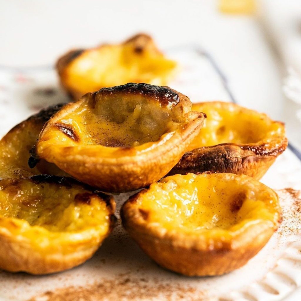 Clementine Custard Tarts