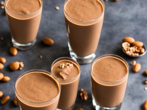 Cocoa, Banana, and Peanut Butter Smoothie