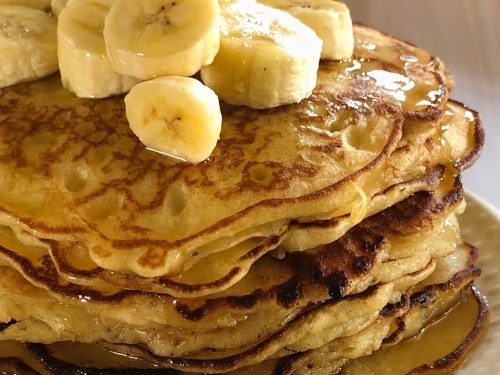 Coconut & Banana Pancakes