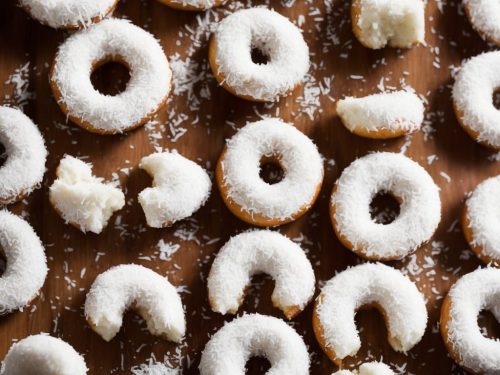 Coconut Iced Doughnuts