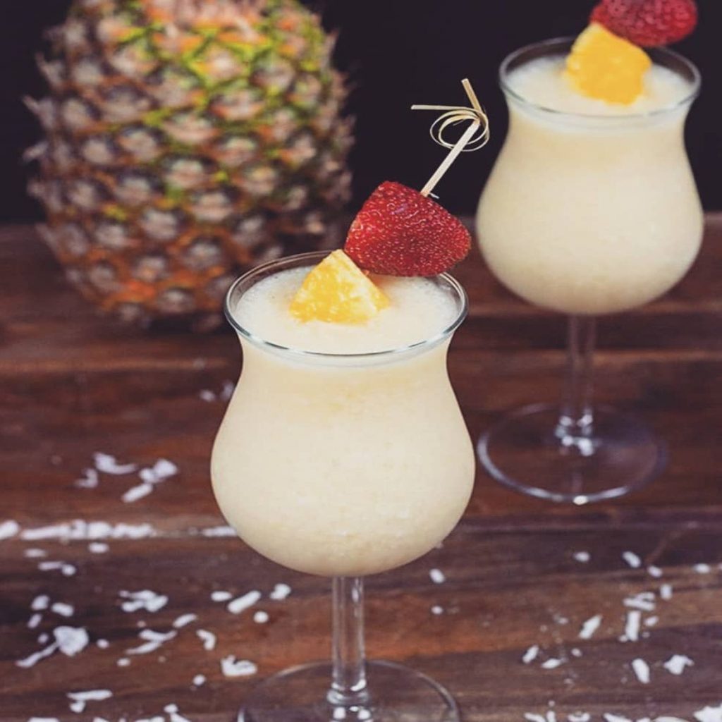 Coconut pineapple cooler