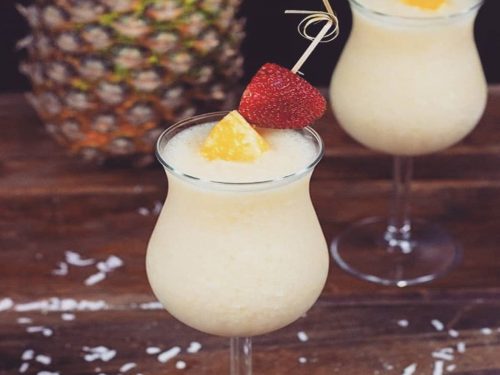 Coconut pineapple cooler