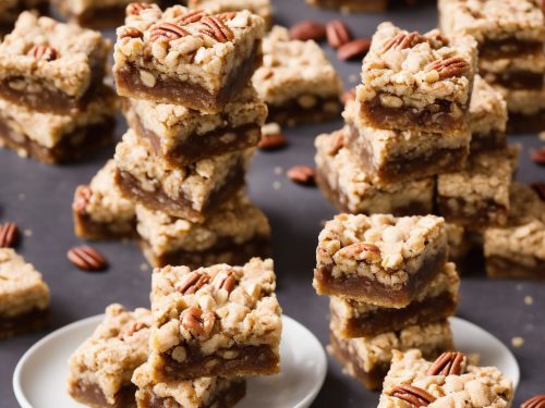 Coffee & Pecan Squares