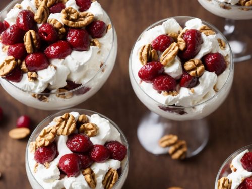 Coffee-Walnut Eton Mess