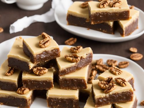 Coffee Walnut Millionaire's Shortbread