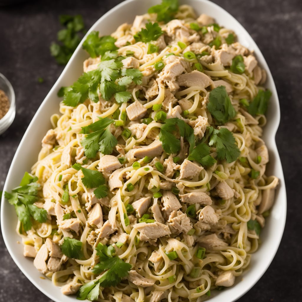 Cold Chicken Noodle Salad