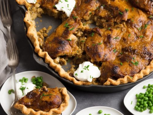 Coq au Vin Pie & Creamy Chive Mash