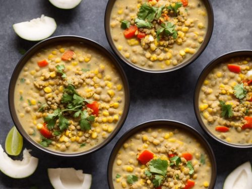 Corn, Coconut & Lentil Chowder