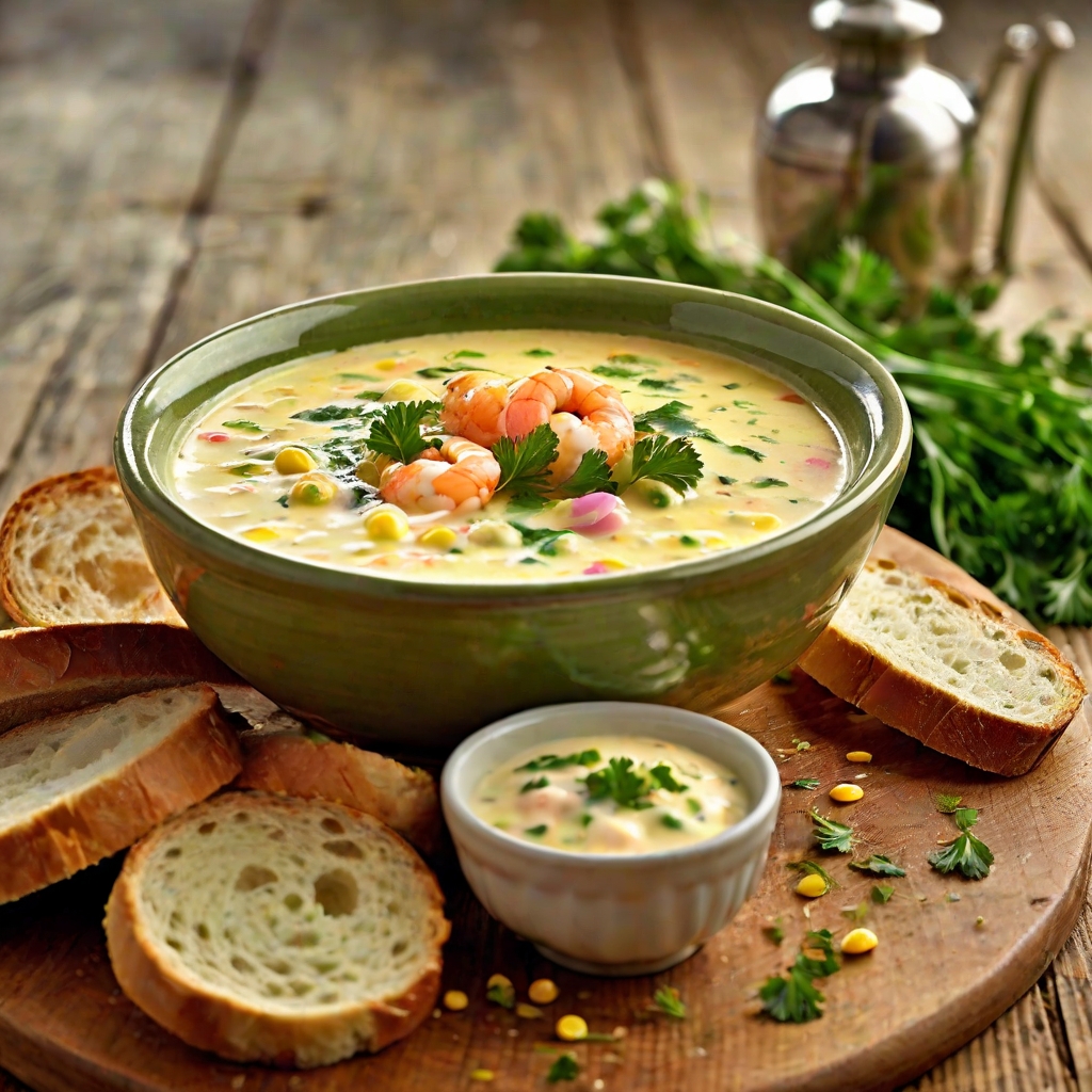 Corn & Prawn Chowder