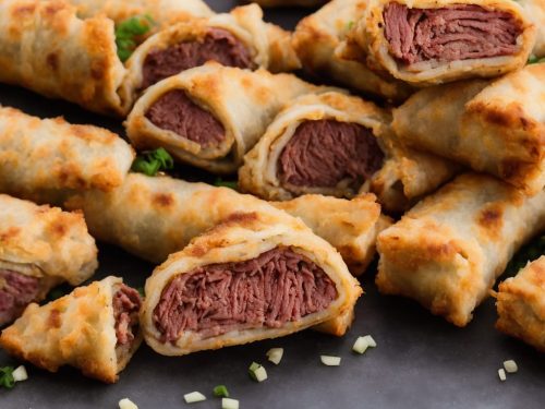 Corned Beef Egg Roll