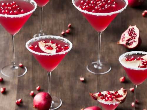 Cosmo-Style Pomegranate Martini