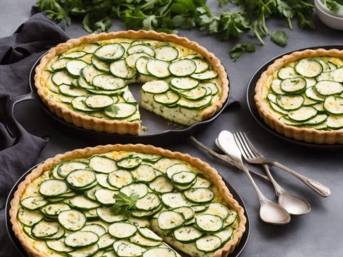 Courgette & Goat's Cheese Tart