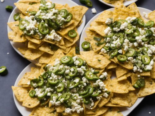 Courgette, Jalapeño & Feta Nachos