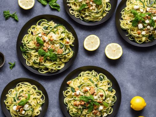 Courgette & Lemon Linguine