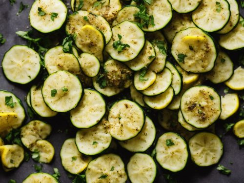 Courgette & Lemon Pizzettes