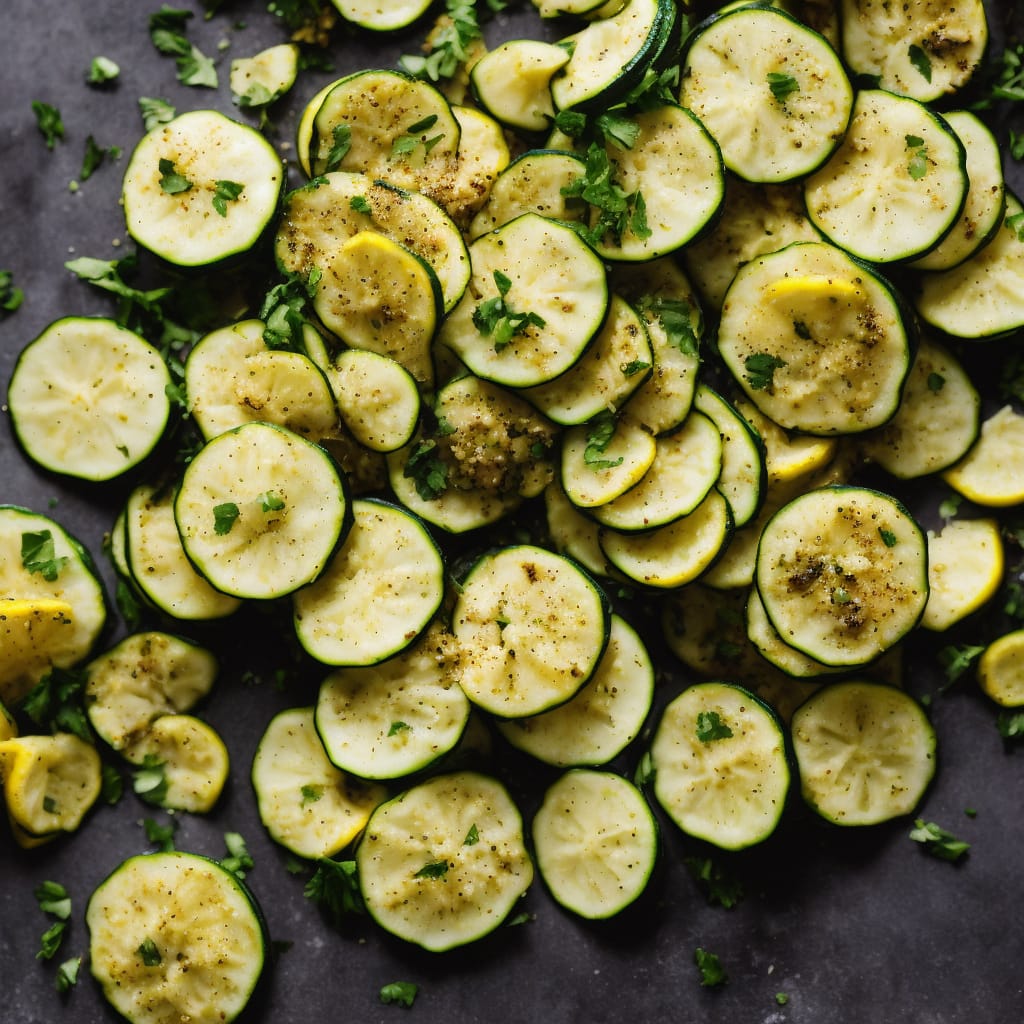 Courgette & Lemon Pizzettes