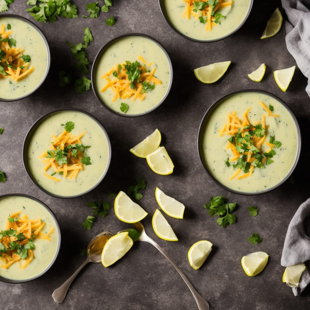 Courgette, Potato & Cheddar Soup