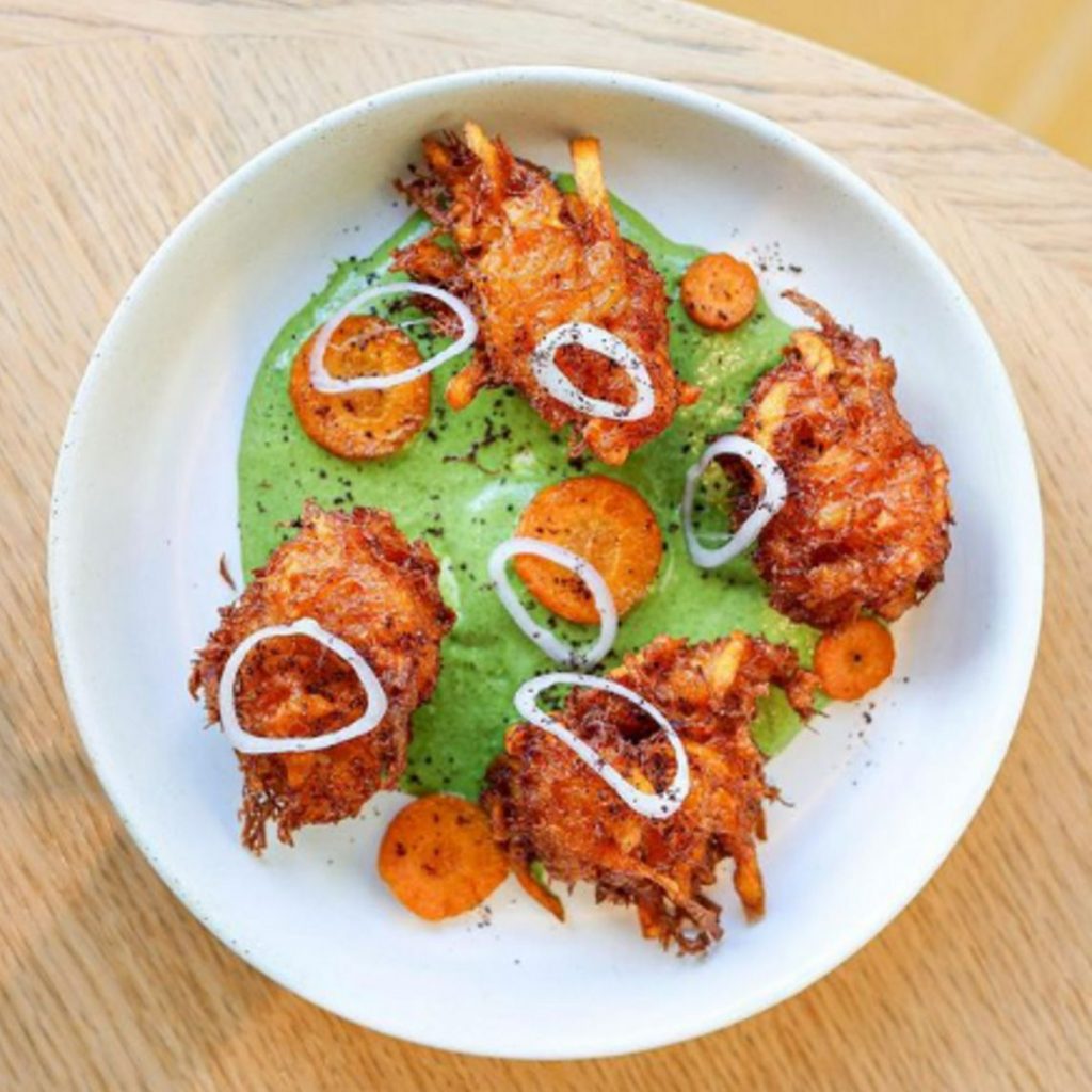 Crab Fritters with Cheat's Chilli & Crab Mayonnaise