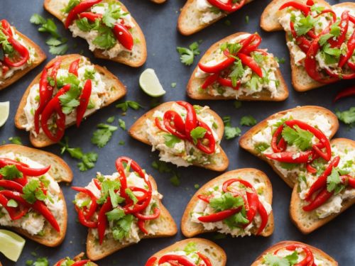 Crab, Lime & Chilli Toasts