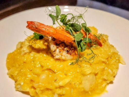 Crab & Saffron Risotto