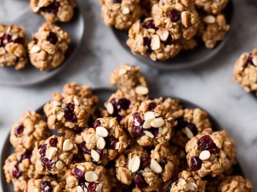 Cranberry & almond clusters