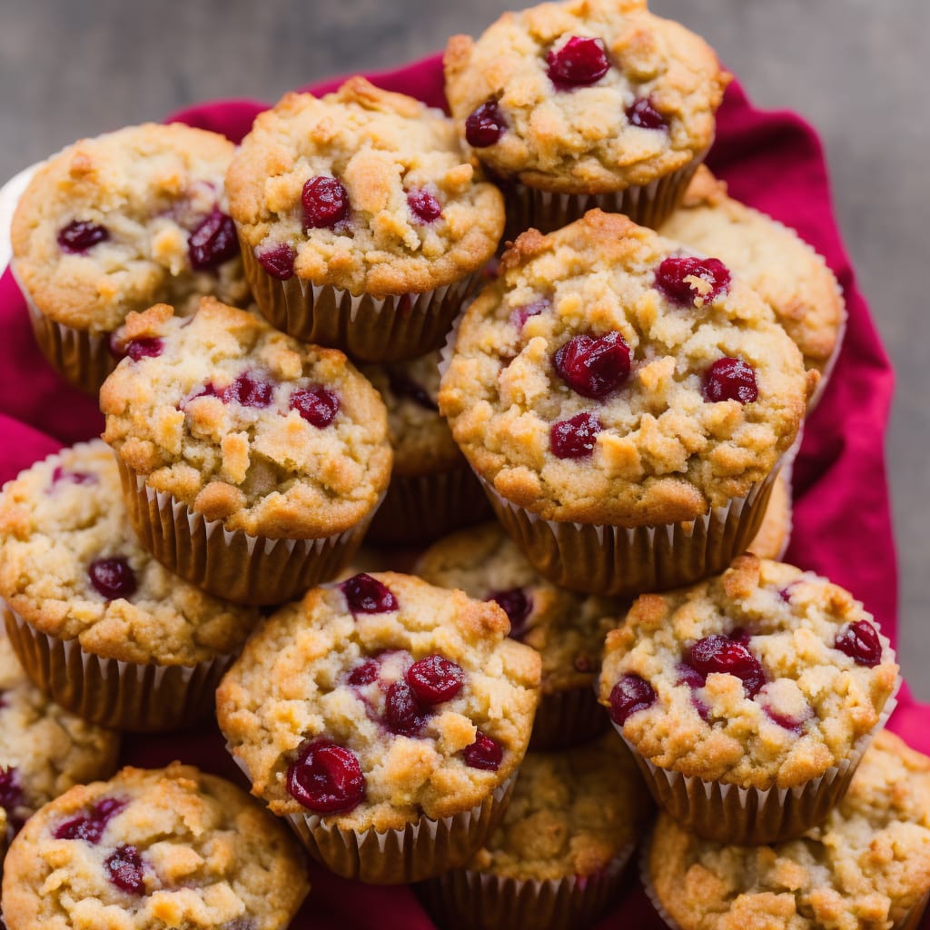 Cranberry Applesauce Muffins