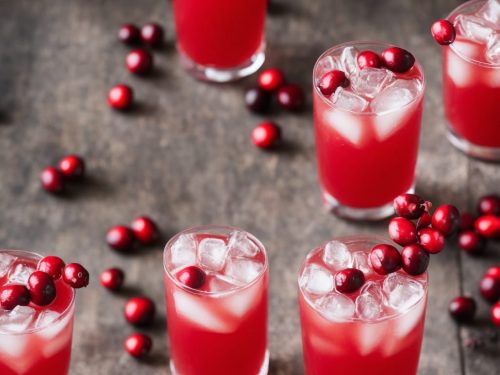 Cranberry Gin Fizz