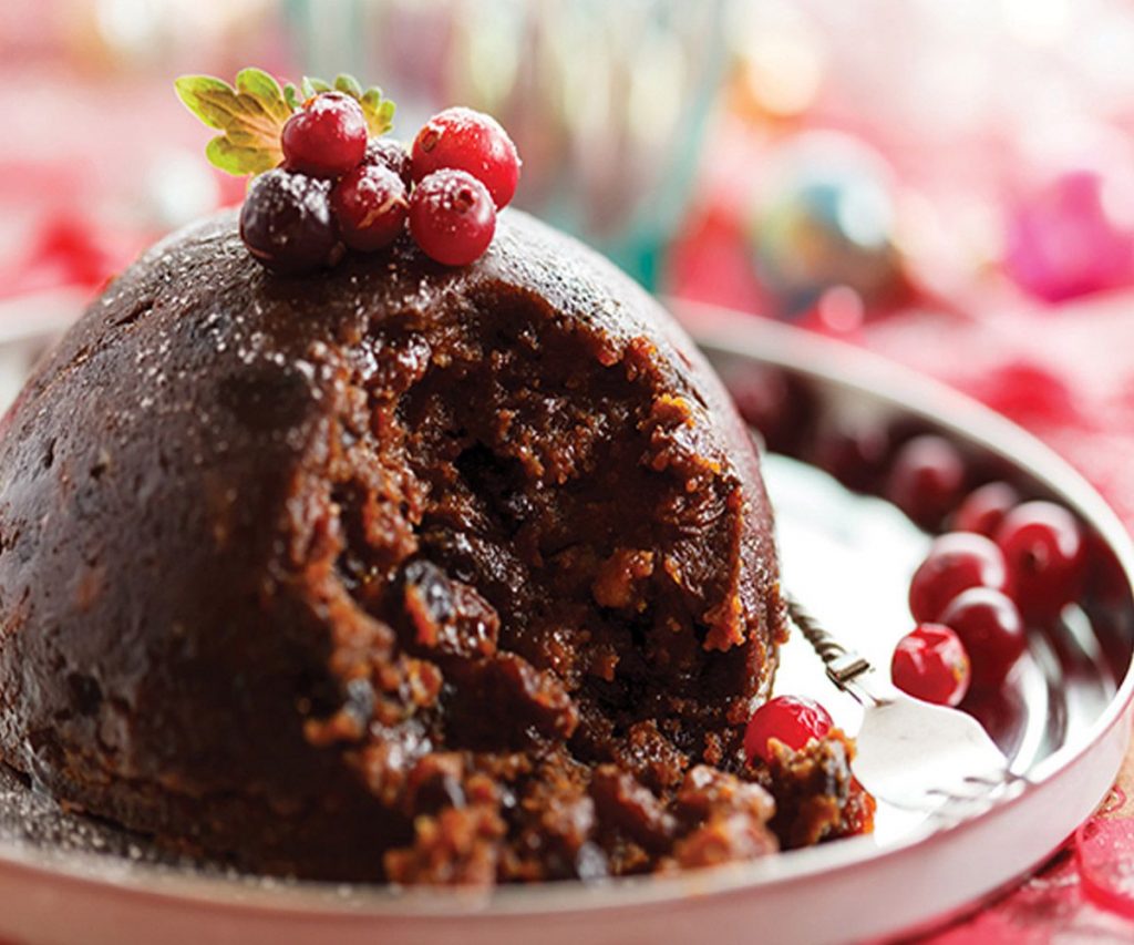 Cranberry, Maple & Pecan Pudding