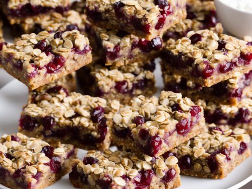 Cranberry Oat Bars